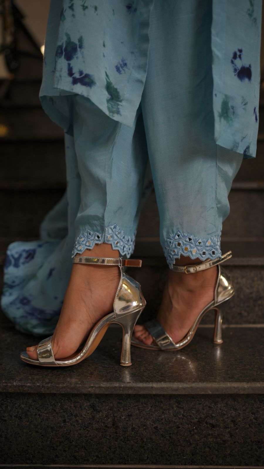 Blue Horizon Suit (3-Piece Handmade Set)