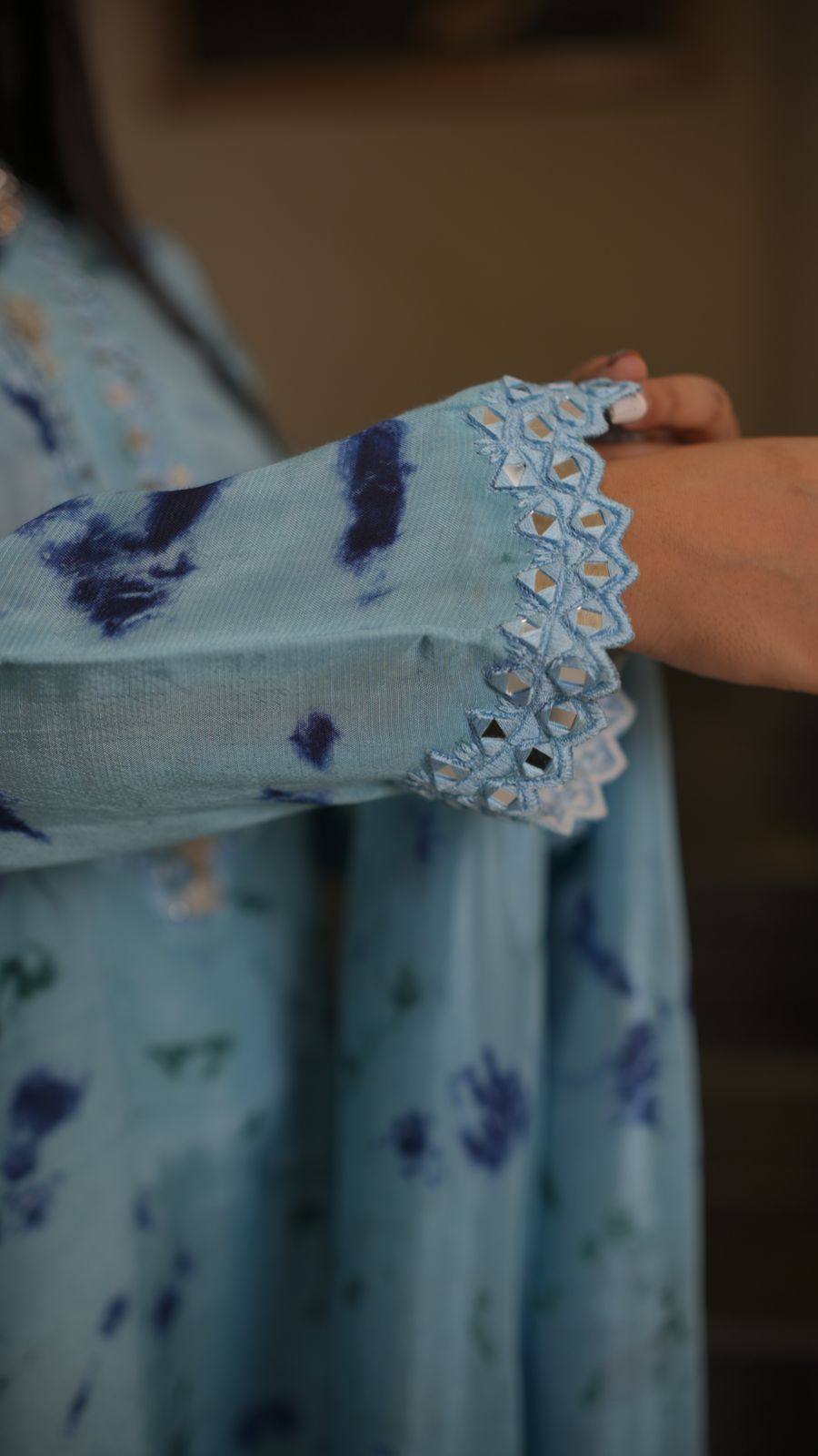 Blue Horizon Suit (3-Piece Handmade Set)