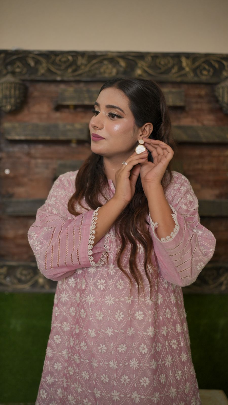 Classic Lawn Dress with Tarkashi & Hand Embroidery – Timeless Elegance