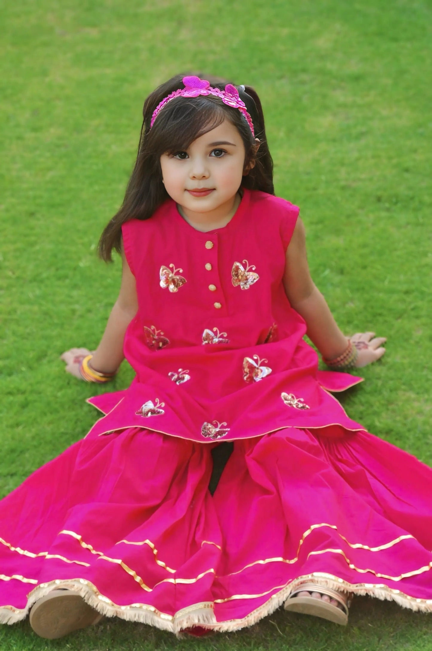 Goddess in Gharara