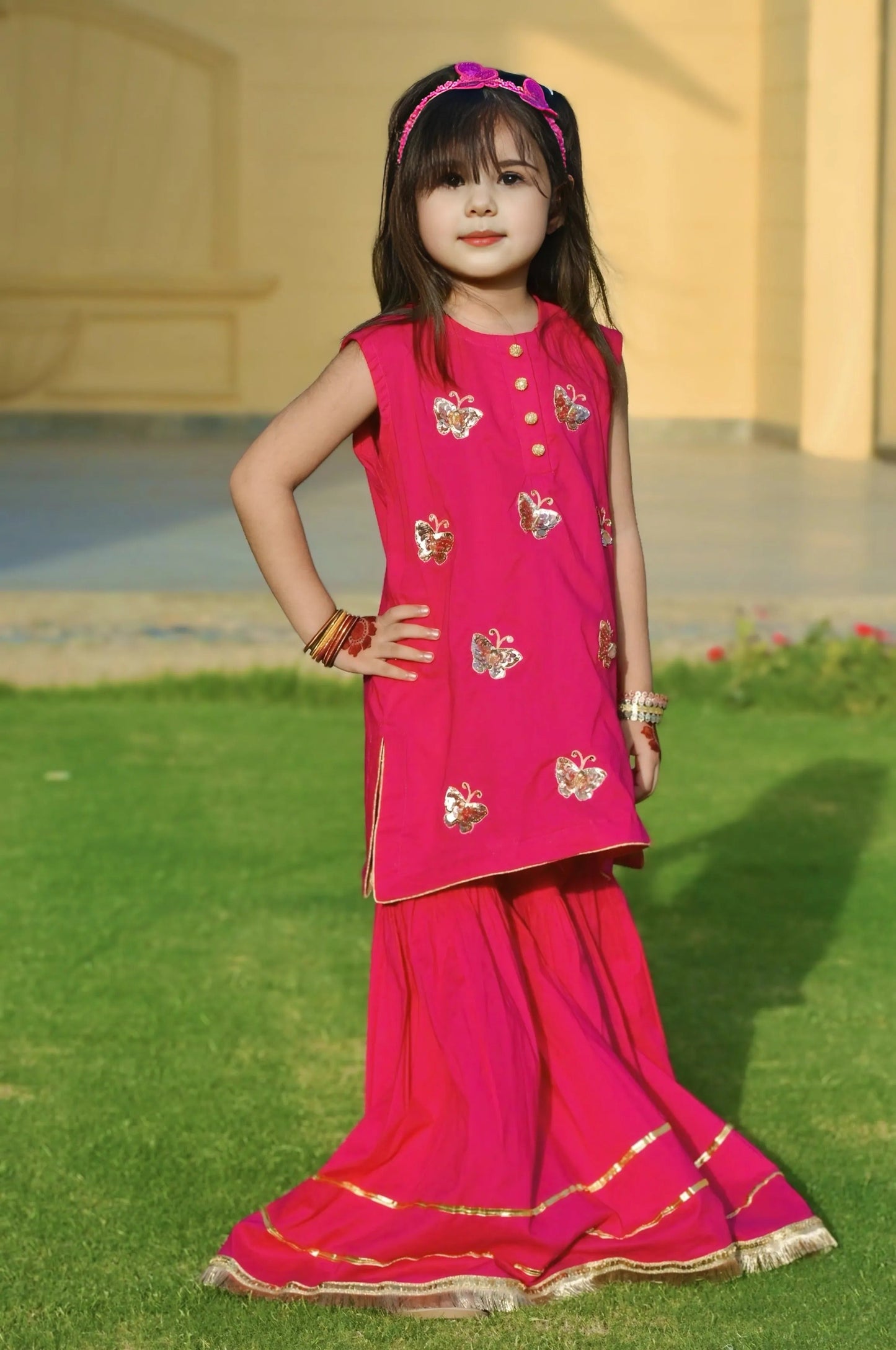 Goddess in Gharara