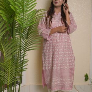 Classic Lawn Dress with Tarkashi & Hand Embroidery ‚ Timeless Elegance